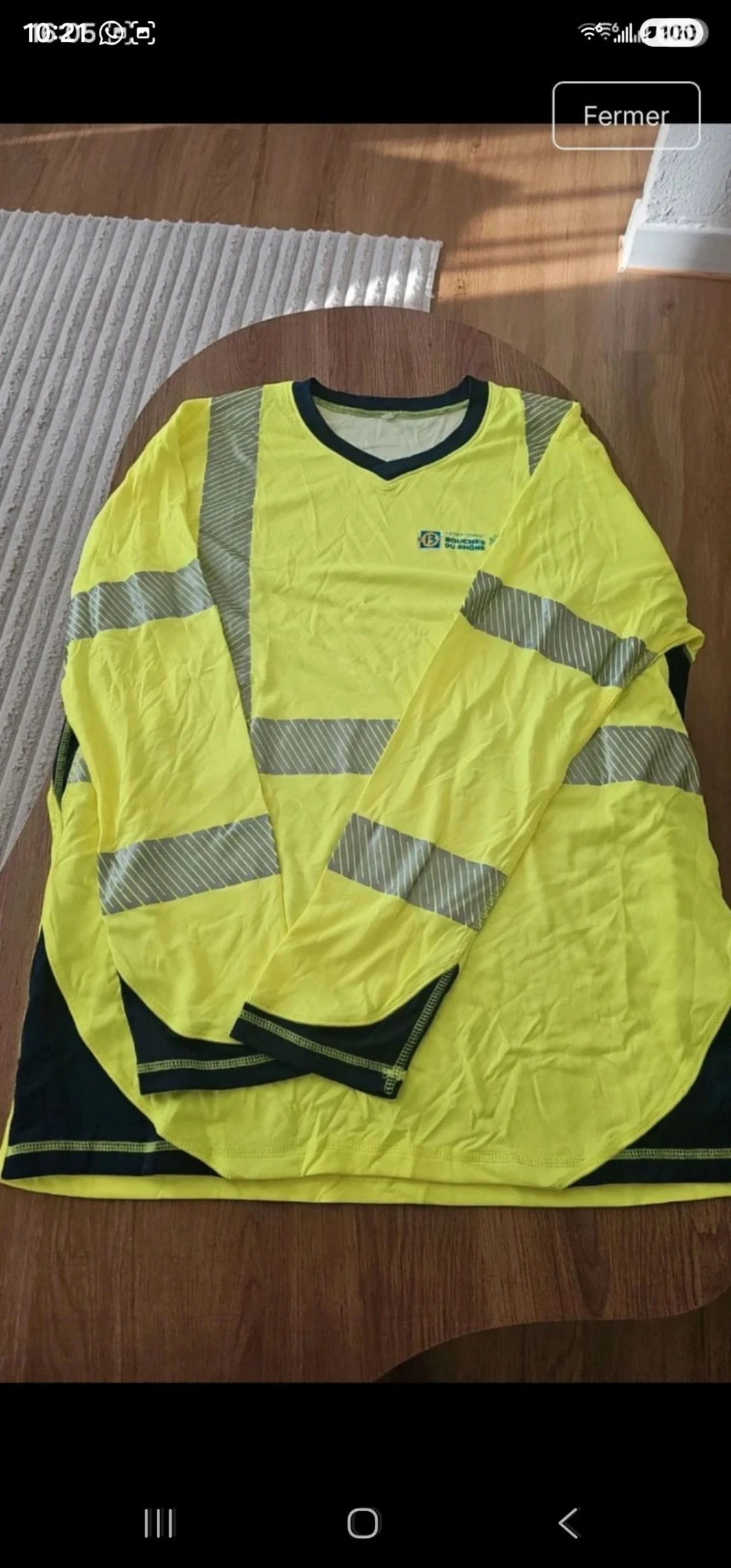 Sous pull de travail 